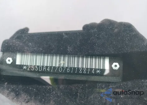 2007 Suzuki Xl7 Luxury z USA, uszkodzony, nr VIN 2S3DA417076118814